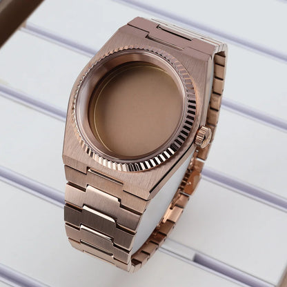 40mm Fluted Bezel Watch Cases For PRX Super Player Mod NH35 NH36 NH38 NH34 4R