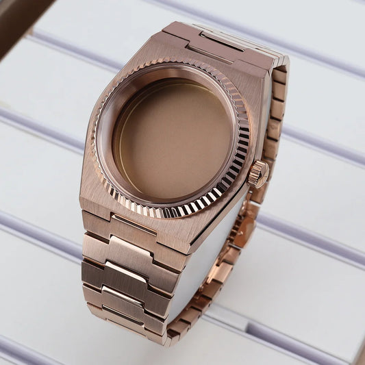 40mm Watch Case Fluted Bezel For PRX Super Player Mod NH35 NH36 NH38 NH34 4R36