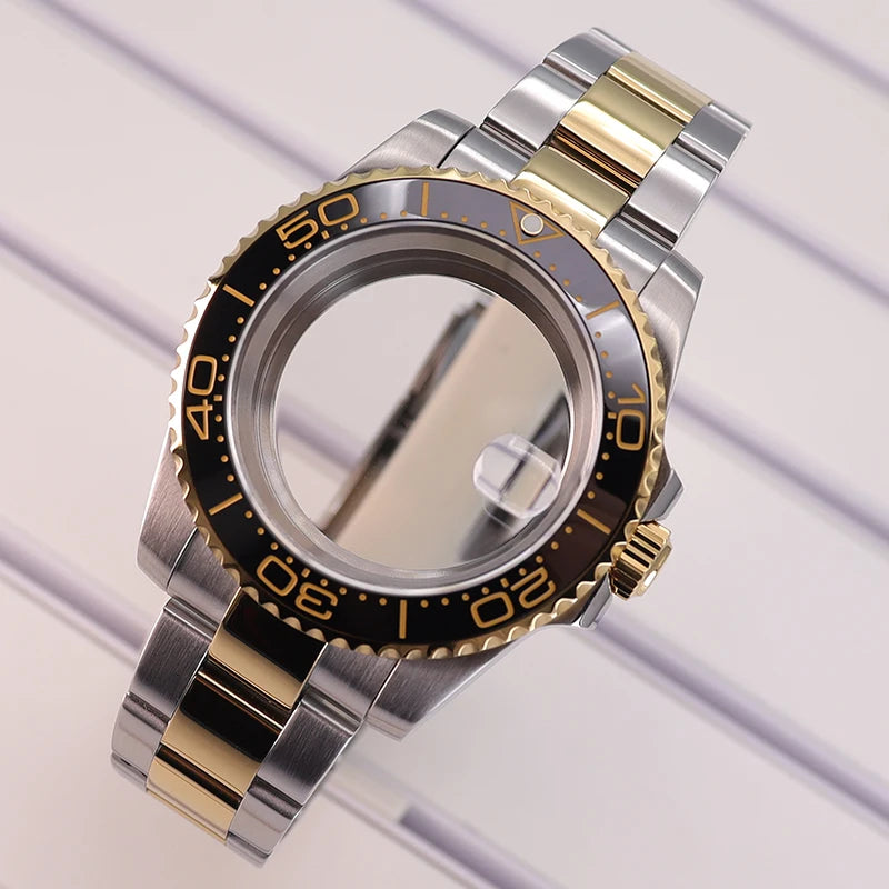 40mm Stainless Steel Watch Cases For Nh35 Nh34 Nh36 Nh70 Eta2824 8215 8205