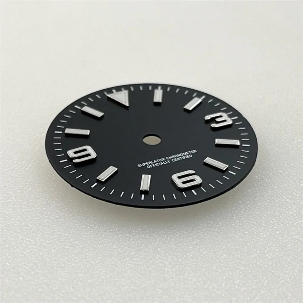 28.5mm/31mm GBW9 Luminous Logbook Surface Watch Dial for NH35A/4R35/NH34/NH36