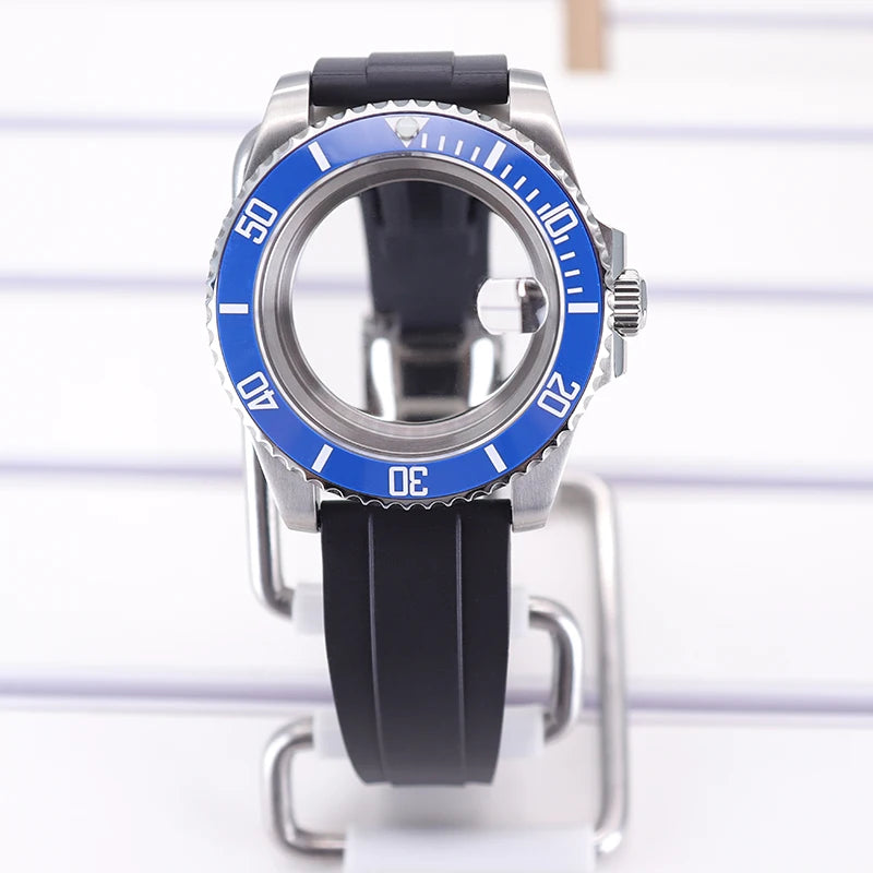 40mm Watch Case For 4R NH35 NH36 NH34/38 NH70 8215 Eta2824 PT5000 Sapphire Glass