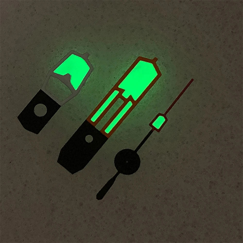 Green Luminous Watch Hands Pointers for NH35 NH36 4R 7S Orange Red White Hand