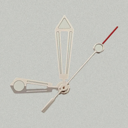 Modified Green Luminous Silver-Yellow Watch Hands for NH35/NH36/4R/7S Movement