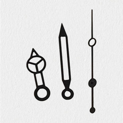 Multicolor Modified Hollow Out Watch Hands Pointers for NH35/NH36/4R/7S Movement