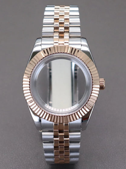 36/39mm Stainless Steel Watch Case for Nh34/35/36/38 Miyota 8215 Oyster Datejust