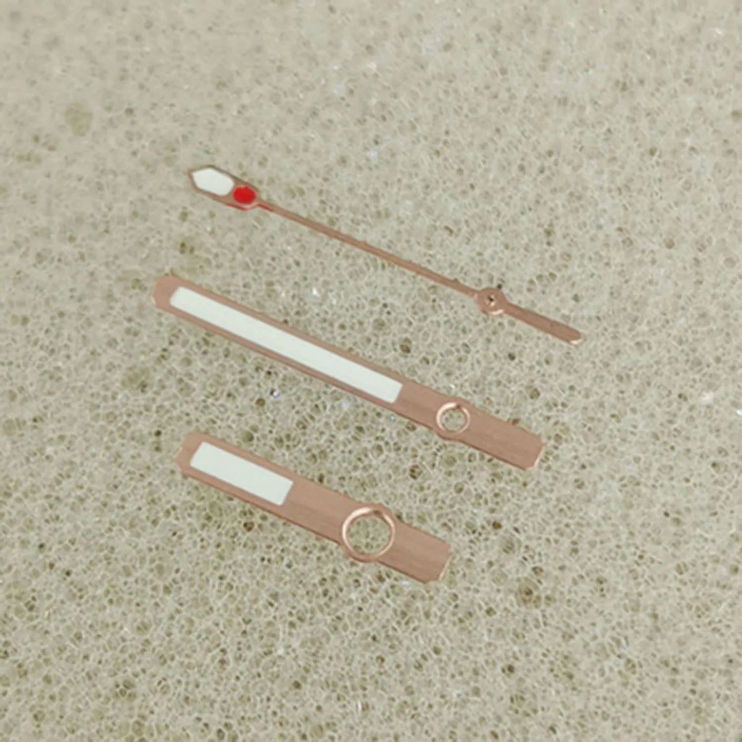Green Luminous Watch Hands Set for NH35/36/4R/7S Modified 3Pins Silver/Rose Gold