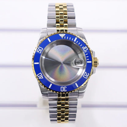 40mm Watch Case Sapphire Glass For Nh35 Nh34 Nh36 Nh72 2824 Miyota 8215 SUB GMT