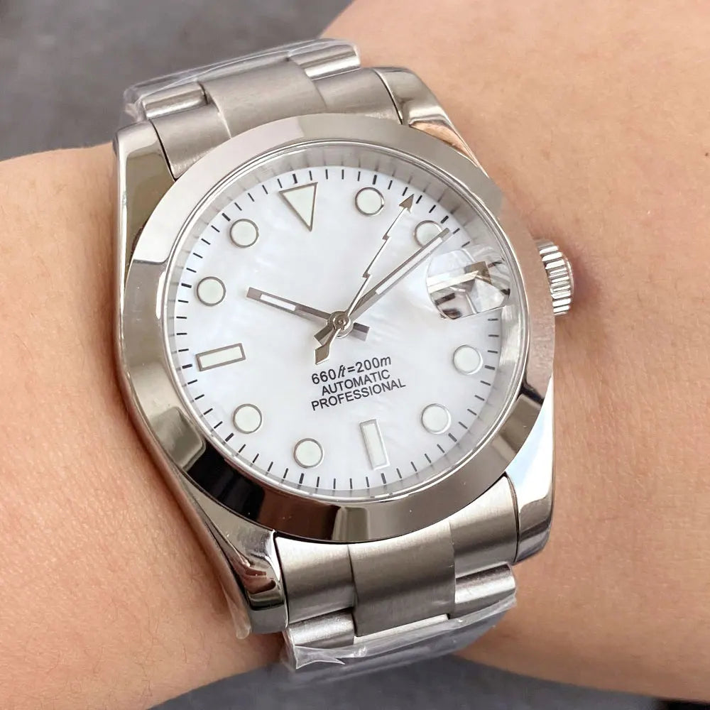 36mm/39mm Watch Case Set  Lume Dial with Hands Sapphire Crystal for NH35