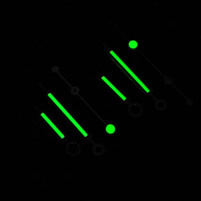NH35 Hands Green Luminous Gold/Silver Watch Hands Pointers for NH35 NH36 4R