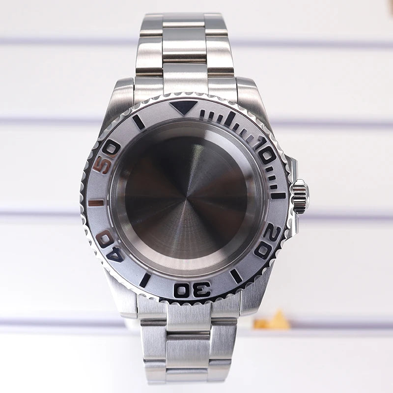 40mm Watch Cases Sapphire For Nh35 Nh36 Nh34/38 Nh70 Miyota 8215 Eta 2824 PT5000