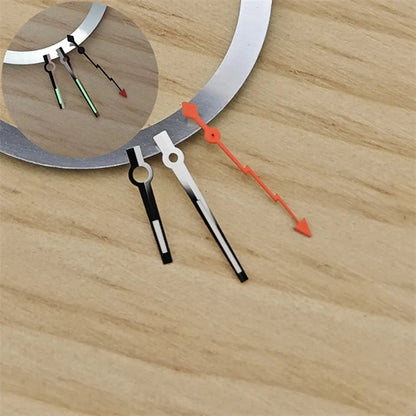 13mm Watch Hands Green Luminous for NH34 NH35 NH36 4R35 4R36 Mechanical Movement