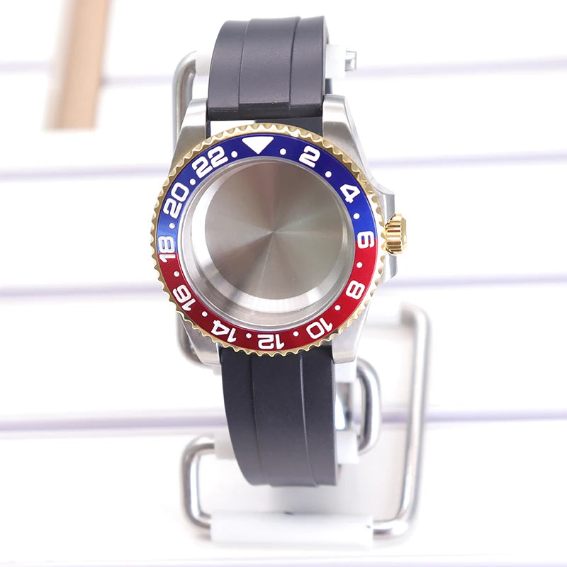 40mm Stainless Steel Watch Cases For Nh35 Nh34 Nh36 Nh70 Eta2824 8215 8205