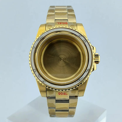 Watch Case Set with Sapphire Glass Men Watch for NH34/NH35 Movement