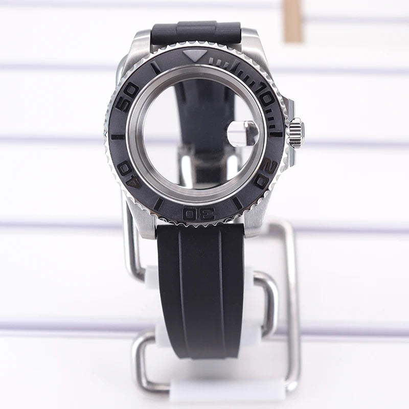 40mm Watch Case For 4R NH35 NH36 NH34/38 NH70 8215 Eta2824 PT5000 Sapphire Glass