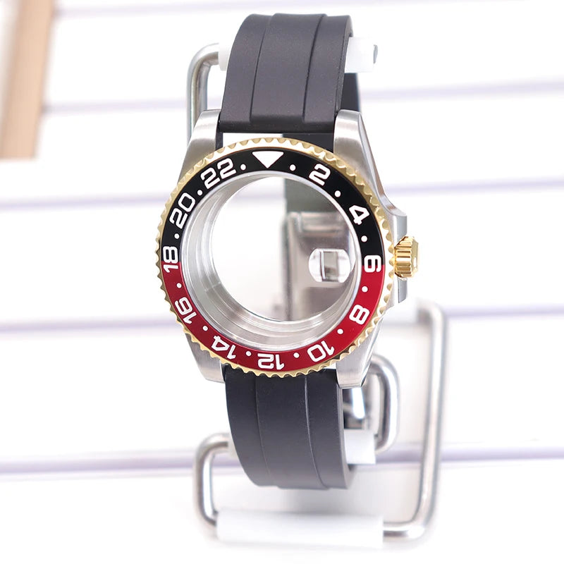 40mm Stainless Steel Watch Cases For Nh35 Nh34 Nh36 Nh70 Eta2824 8215 8205