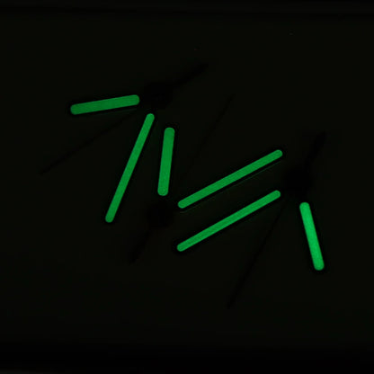 Watch Hands C3 Green Luminous For NH35 NH36 4R36 Movement Nautilus Pointers