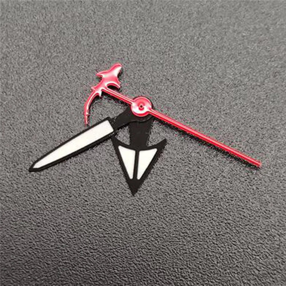 Watch Hands for NH35 NH36 Movement Modifie C3 Green Luminous Watch Pointers