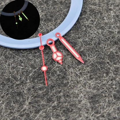 Colored Watch Hands for NH35 NH36 Movement Green Luminous Pointers Watch