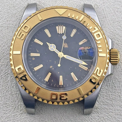 28.5mm Carbon Fiber Material NH Series Watch Dial C3 Luminous For NH34 NH35 NH36