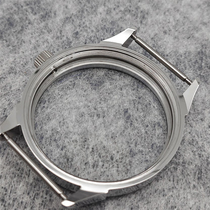 42MM Waterproof Stainless Polished Watch Case for ETA6497 Seagull ST36 Movement