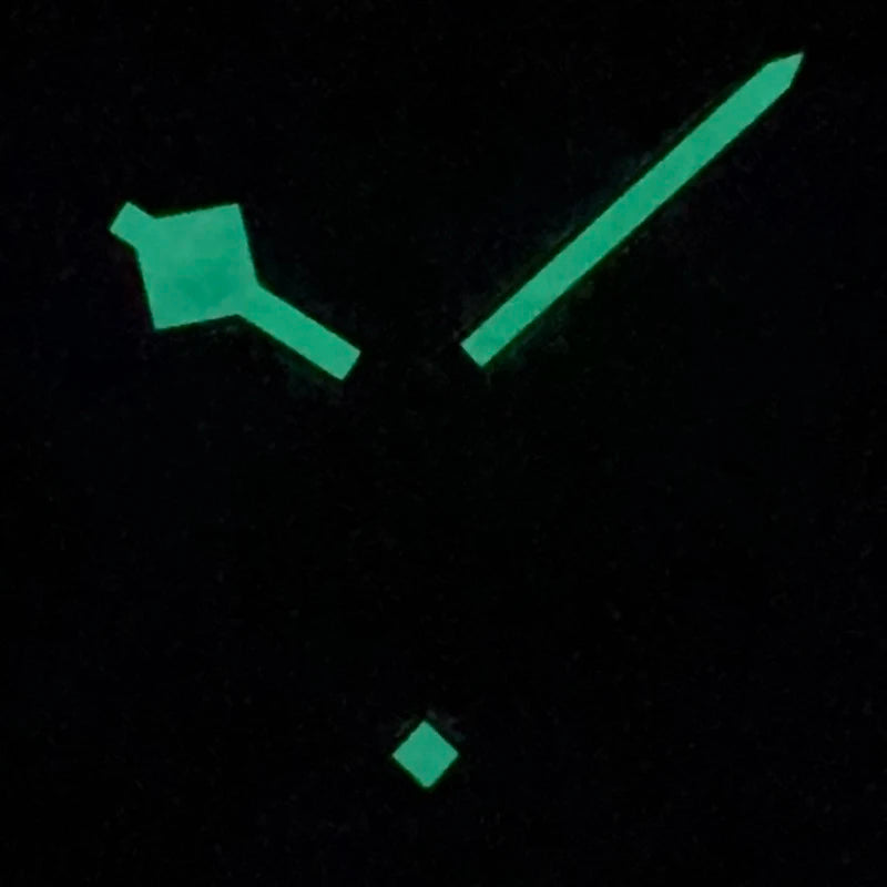 Modified Green Luminous Simple Watch Hands for NH35/NH36/4R/7S Movement