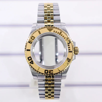 40mm Watch Case Sapphire For SUB Nh35 GMT Nh34 Nh36 Nh70 Nh72 2824 Miyota8215