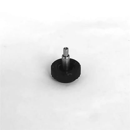 36/39mm Black Watch Case + Strap for NH35/36 Transparent Bottom Sapphire Glass
