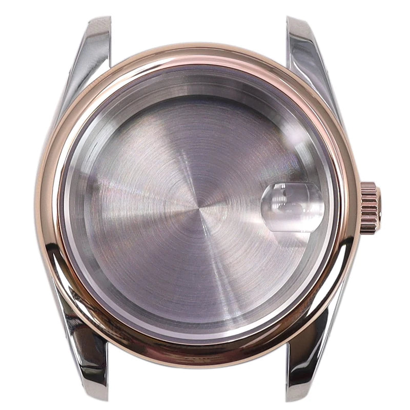 36/39mm Watch Case For NH35/36 NH38 NH70 Miyota 8215 Cases Sapphire Glass Oyster