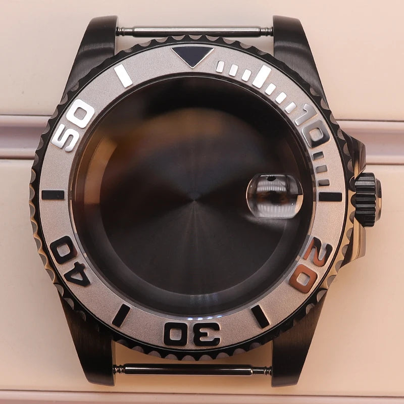 40mm Watch Case For NH34 NH35 NH36 NH38 NH70 4R36 Miyota 8215 Eta 2824 GMT SUB