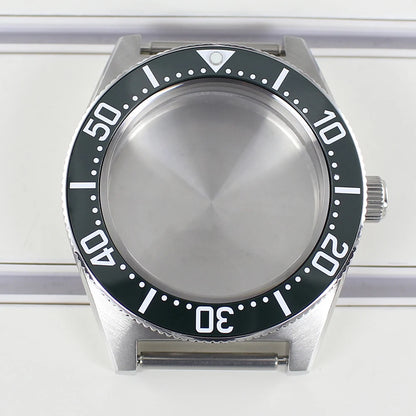 40mm Steel Watch Case Sapphire For NH35 NH36 NH34 4R36 Mod SPB143J1/SPB253J1