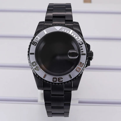 40mm Cases For SUB GMT NH34 NH35 NH36 NH38 4R36 Miyota8215 Eta 2824 Mod YACHT