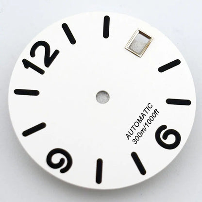 Multicolor Font 28.5mm Watch Dial C3 Green Luminous for NH35 NH36 Movement
