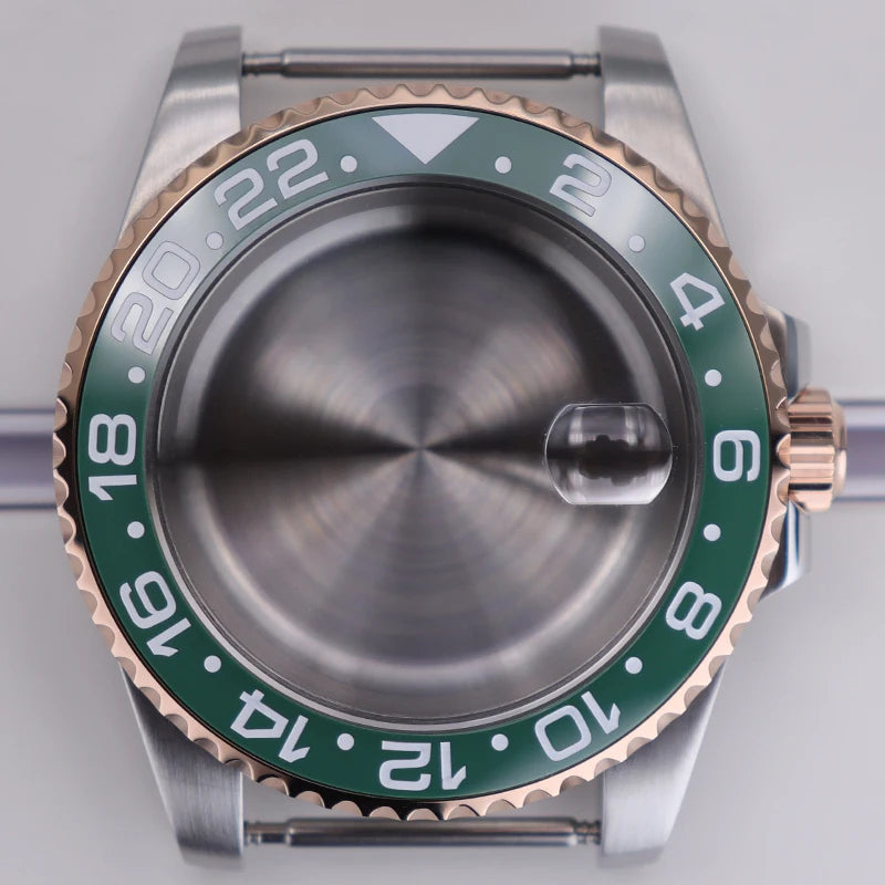 40mm Watch Case For NH35 NH34 NH36 NH70/Miyota8215/Eta2824 PT5000 Slide Buckle