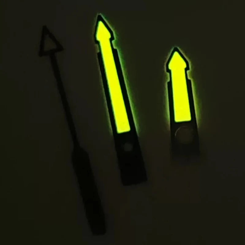 Modified Yellow Luminous Silver-Yellow Watch Hands for NH35/NH36/4R/7S Movement