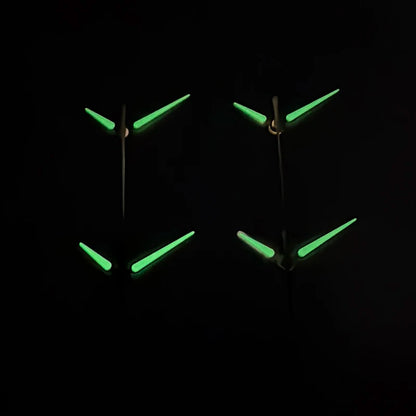 Modified Pilot Green Luminous Watch Hands Pointers for NH35/NH36/4R/7S Movement