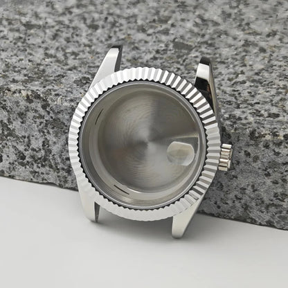 41mm Stainless Steel Watch Case with Sapphire Glass/ Strap for ETA2824 NH35 NH36