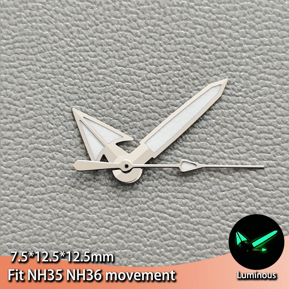 Multi Color Watch Hands Suitable For NH36 NH35 Movement with Luminous