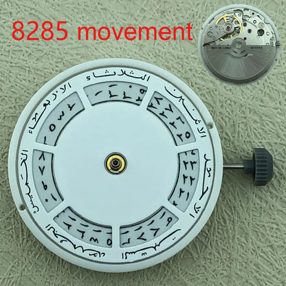 40mm Sapphire Glass 316L dual calendar watch 904L strap suitable for 8285 Movt