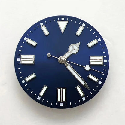 NH35 28.5mm Multicolor Dial + Watch Hands Green Luminous for 8215 2836 Movement