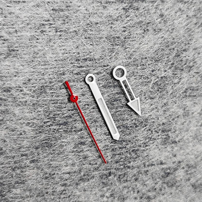 Green Luminous White Pointer Red Second Hand Watch Hands for NH35/NH36/4R/7S