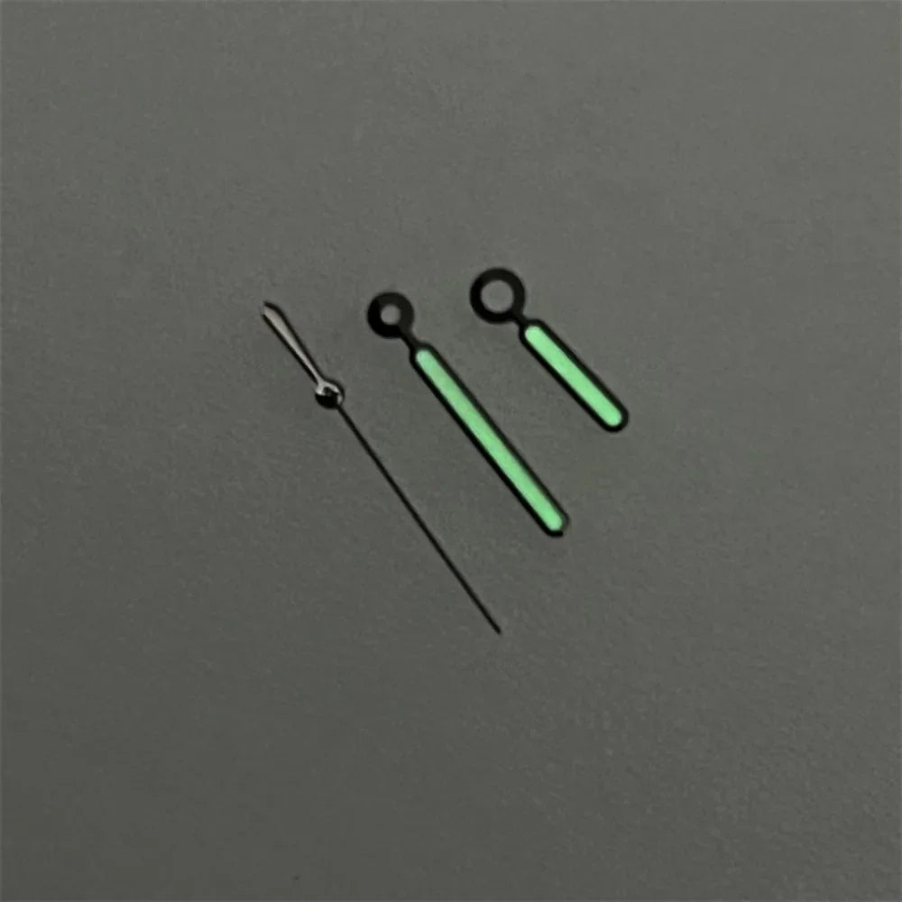 Modified Watch Hands with Strong Green Luminous for PP Pointer NH35 Movement
