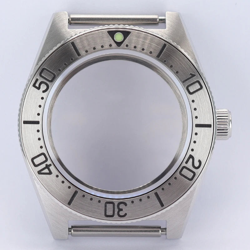 40mm Steel Watch Case Sapphire For NH35 NH36 NH34 4R36 Mod SPB143J1/SPB253J1