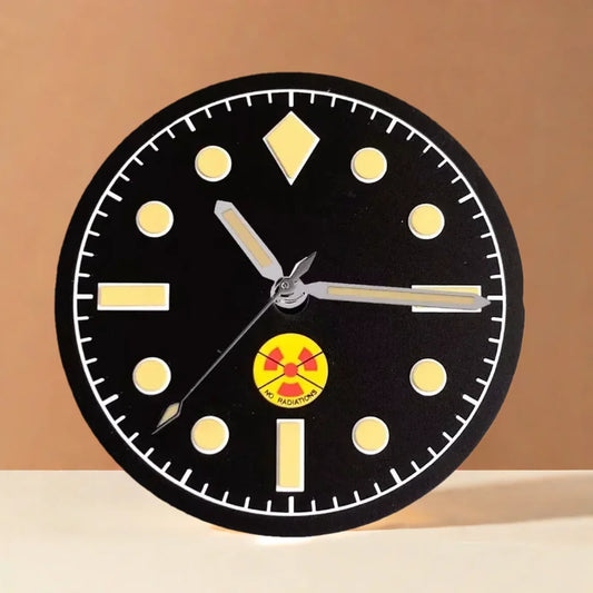 Pilot 29mm Luminous Dial Fit Vintage 50 Fathoms NH35 NH36 ETA 2824 2836 Movement