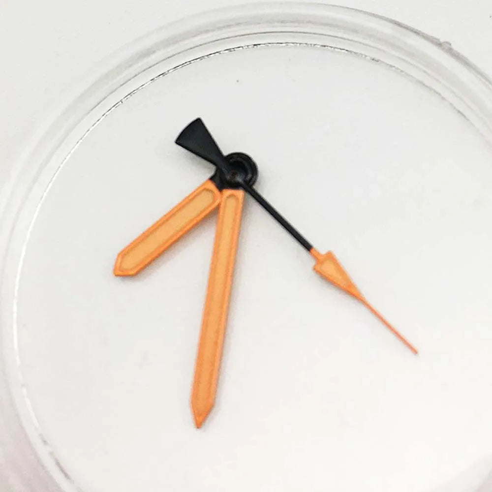 Orange/Blue Watch Hands for NH35 NH36 Movement Splicing Color for SKX007