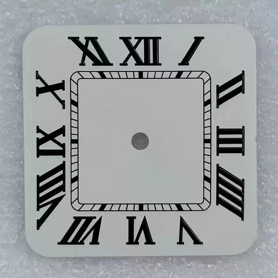 Personalized 27mm Square Roman Multicolor Watch Dial for NH35 NH36 Movement