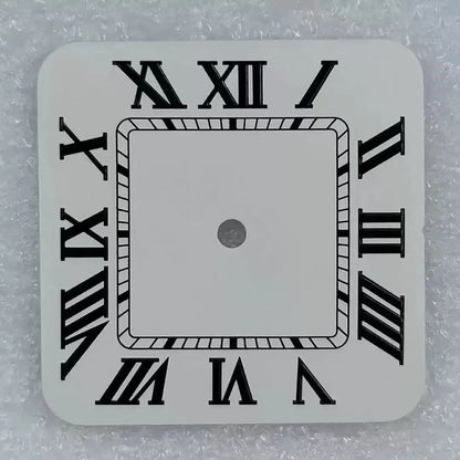 Personalized 27mm Square Roman Multicolor Watch Dial for NH35 NH36 Movement