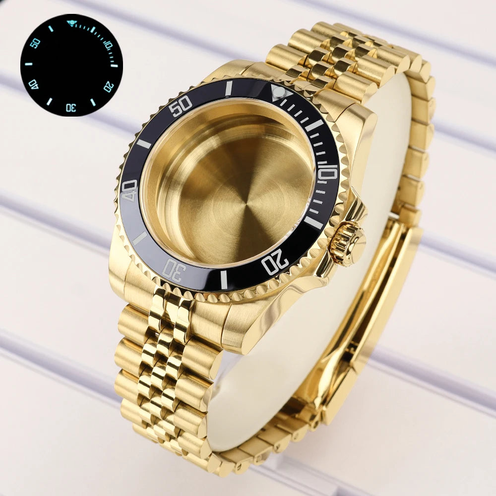 40mm Watch Case For Submariner GMT NH34 NH35 NH36 NH38 NH72 Miyota 8215 Eta 2824