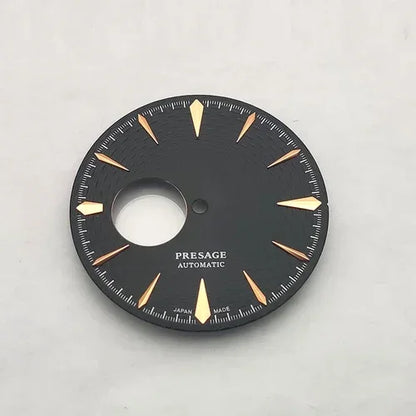 40mm  Steel Watch Case Dial Hands Kit for NH36 NH38 Bubble Mirror Shell Kit