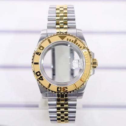 40mm Watch Case Sapphire For SUB Nh35 GMT Nh34 Nh36 Nh70 Nh72 2824 Miyota8215