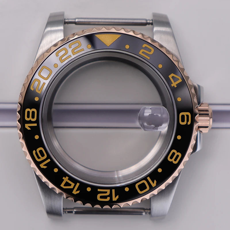 40mm Watch Case For NH35 NH34 NH36 NH70/Miyota8215/Eta2824 PT5000 Slide Buckle